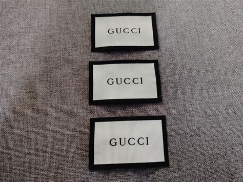 genuine Gucci tag